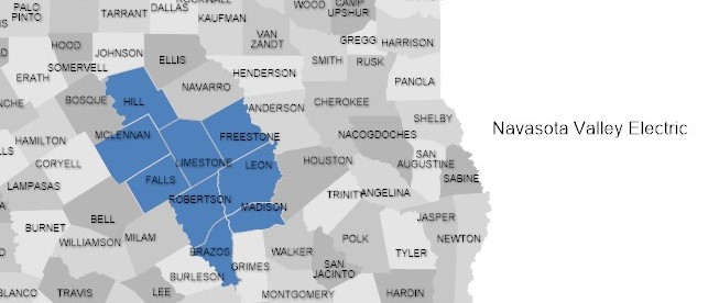 Navasota Valley Electric Cooperative Inc Rural Power Project